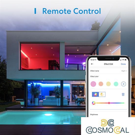 Meross Striscia LED RGBW Smart Wi-Fi 10m (2x5m) - Apple HomeKit