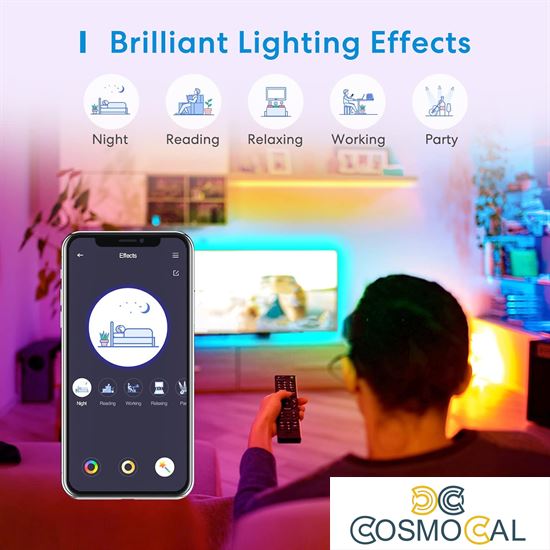 Meross Striscia LED PRO RGB + CCT Smart Wi-Fi 5m - Apple HomeKit