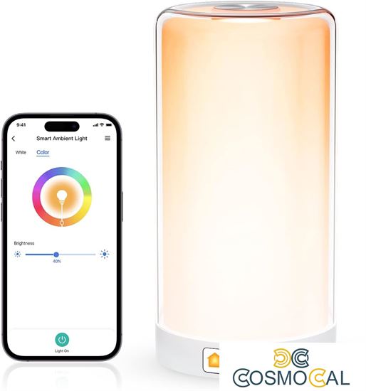 Meross Lampada da comodino a Led Wi-Fi RGBWW dimm Apple HomeKit