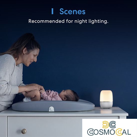 Meross Lampada da comodino a Led Mini Wi-Fi RGBWW dimm Apple Hom