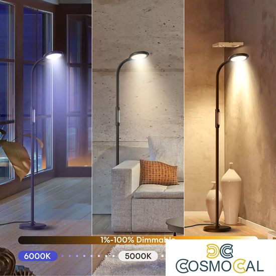 Meross Lampada da pavimento 3in1 Wi-Fi CCT Bianco dinam. dimm Ap