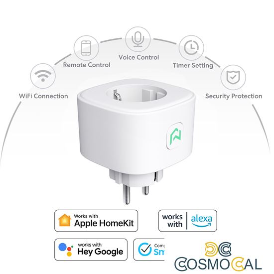 Meross Presa Schuko Smart Wi-Fi Apple HomeKit