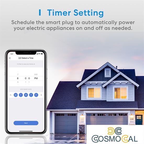 Meross Presa Schuko Smart Wi-Fi Apple HomeKit