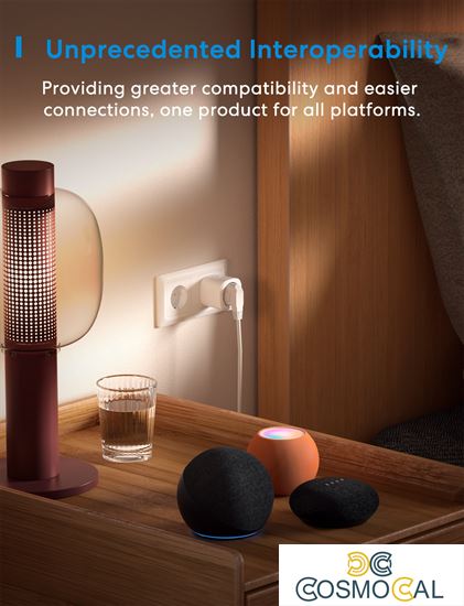 Meross Presa Schuko Smart Wi-Fi Schuko con controllo energia MAT