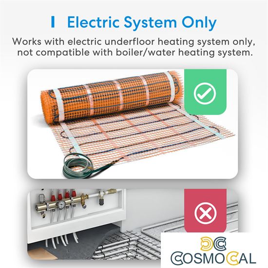 Meross Termostato Smart Wi-Fi riscaldamento elettrico a paviment