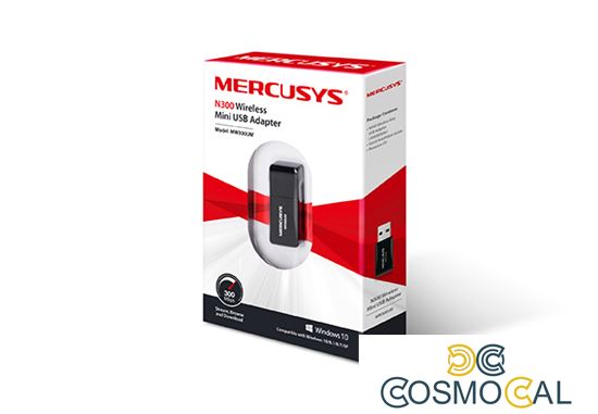 Mercusys Mini scheda Wireless N300 USB 2.4GHZ - MW300UM
