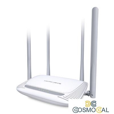 Router Mercusys wireless 300Mbps 4 antenne da 5dbi  2.5GHz