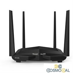 Tenda AC10U Smart Dual-Band Gigabit AC1200 WiFi Router USB