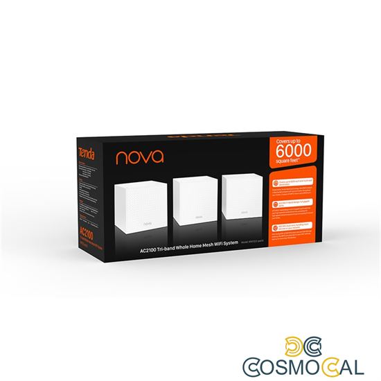 Tenda Nova MW12 Sistema WiFi Mesh AC2100 - 3 pezzi