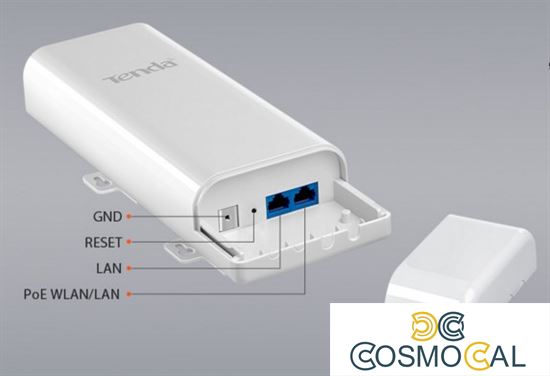 Tenda Outdoor long range access point 2.4GHz 150Mbps - 5km - O3