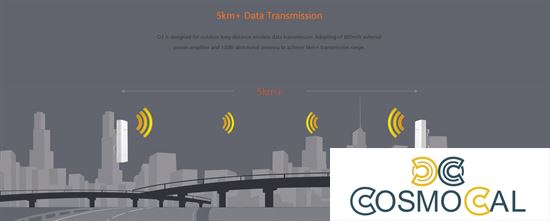 Tenda Outdoor long range access point 2.4GHz 150Mbps - 5km - O3