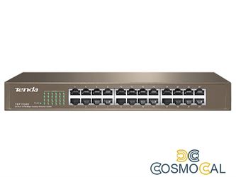 Tenda Switch 24 Porte 10/100 Metal case rack mountable PnP