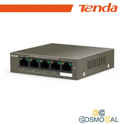 Tenda Switch Desktop 5 Porte 10/100 con 4 PoE 35W - TEF1105P-4-3