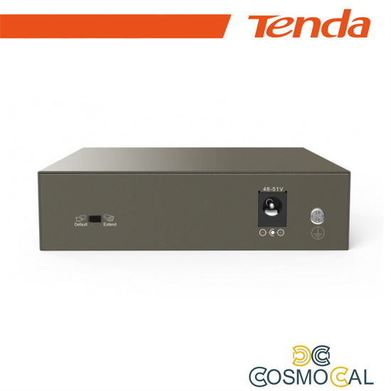 Tenda Switch Desktop 5 Porte 10/100 con 4 PoE 35W - TEF1105P-4-3