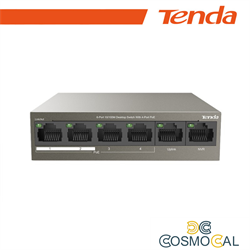 Tenda Switch 6 porte 10/100M desktop 4 porte PoE Tenda - TEF1106