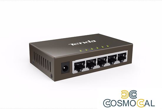 Switch 5 porte Gigabit metallo Tenda TEG1005D