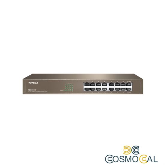 Switch TENDA TEG1016D 16 porte 10/100/1000MBPS 11''