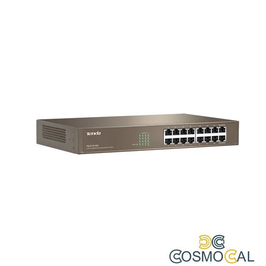 Switch TENDA TEG1016D 16 porte 10/100/1000MBPS 11''
