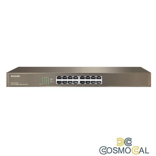 Switch 16 Porte Gigabit Installabile a Rack TEG1016G