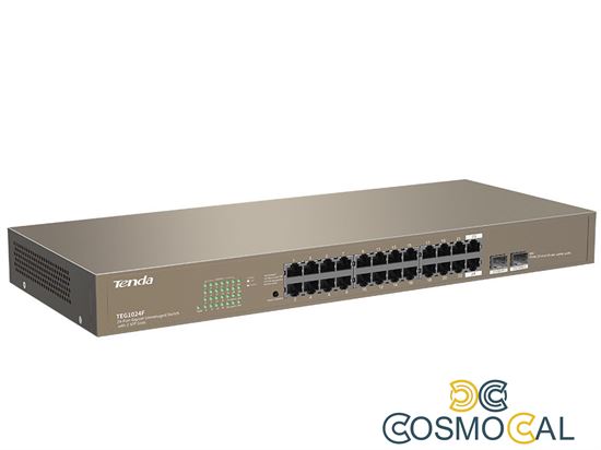 Tenda TEG1024F 24 Porte Gigabit Unmanaged Switch 2xSFP