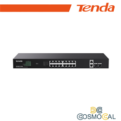 Tenda 18GE+2SFP Ethernet Switch With 16-Port PoE - TEG1120P-16-1