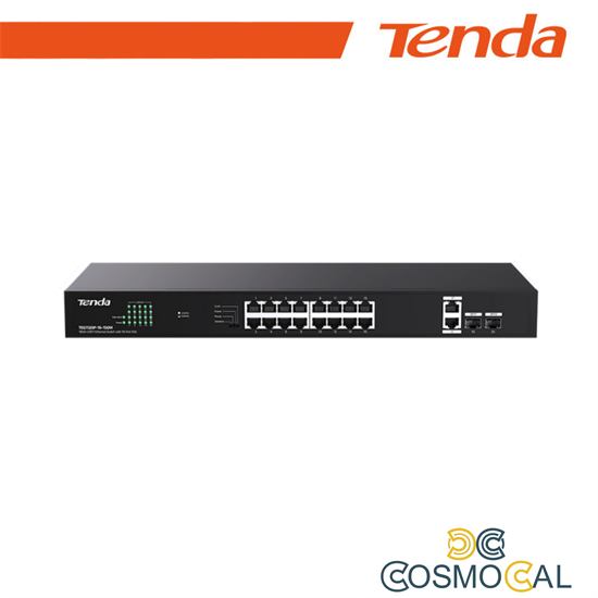 Tenda 18GE+2SFP Ethernet Switch With 16-Port PoE - TEG1120P-16-1
