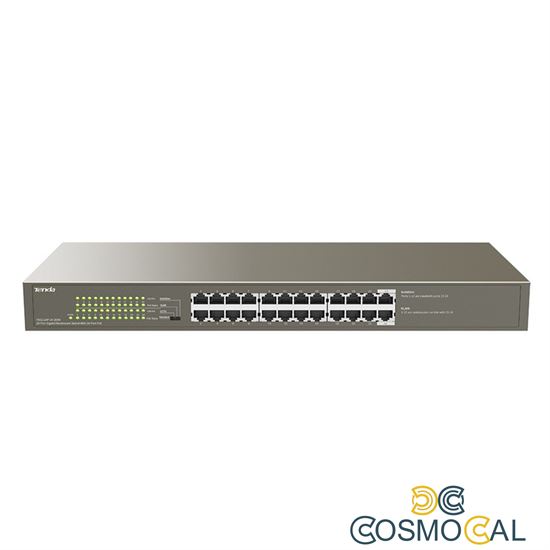 Switch 24 porte Gbit rack mount PoE Tenda- Business