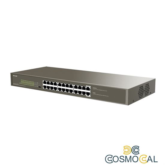 Switch 24 porte Gbit rack mount PoE Tenda- Business
