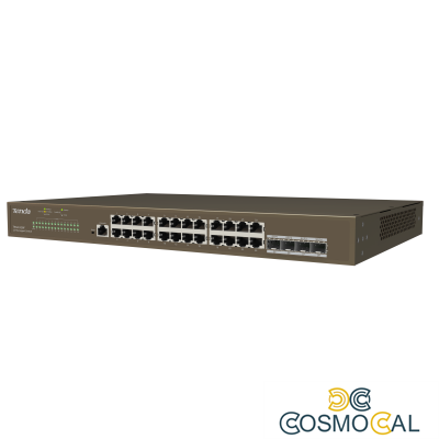 Tenda Switch TEG3328F 24 Porte 10/100/1000mps