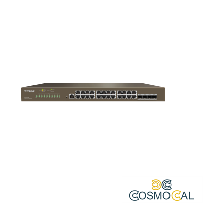 Tenda Switch TEG3328F 24 Porte 10/100/1000mps