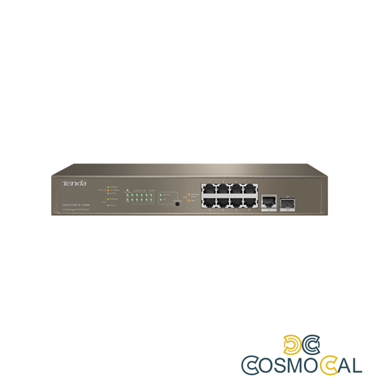 Switch Tenda L3 Managed PoE 8-porte 10/100/1000 - G5310P