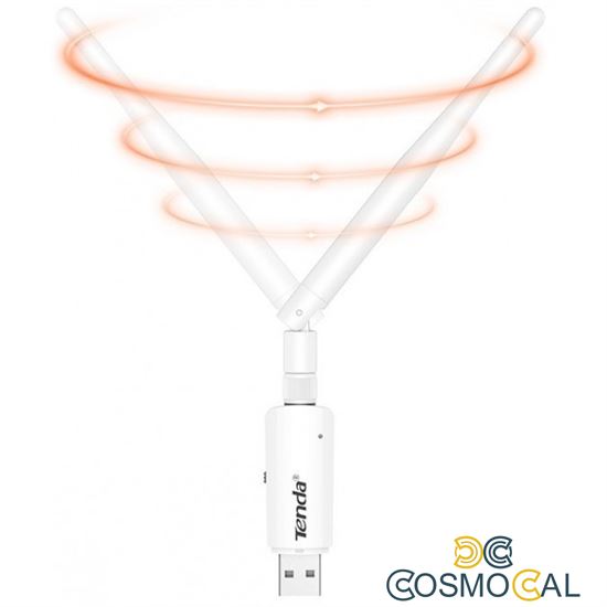 Tenda Adattatore USB Wireless 300Mbps alto guadagno - U1