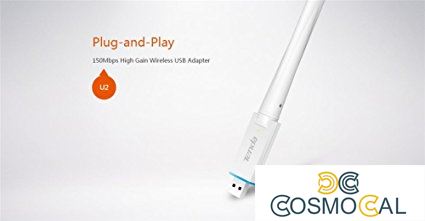 Tenda 150Mbps 6 dBi Ultra-long High Gain Wireless USB - U2