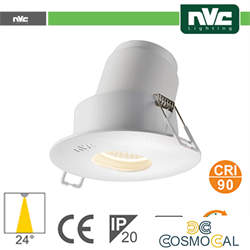 Faro direzionabile LED IP20 9W 4000K 700LM 24º FORO:95mm