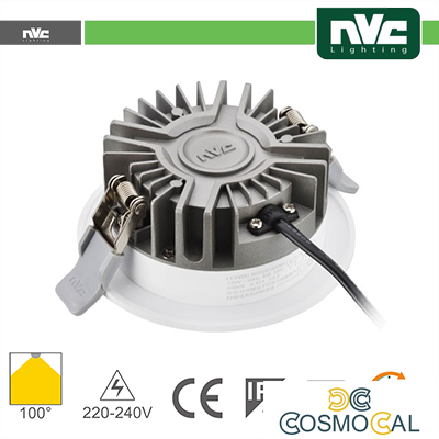 Downlight LED IP40 20W 3000K 1530LM 100º FORO:150mm