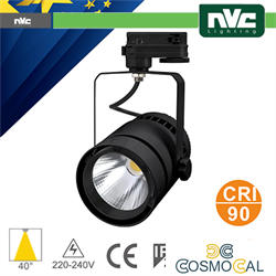 Proiettore a Binario Trifase - 50W 4000K 3000LM 40° CRI+90