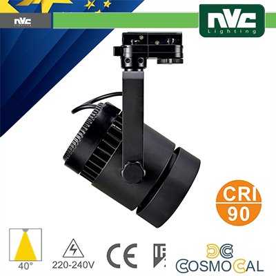 Proiettore a Binario Trifase - 50W 4000K 3000LM 40° CRI+90