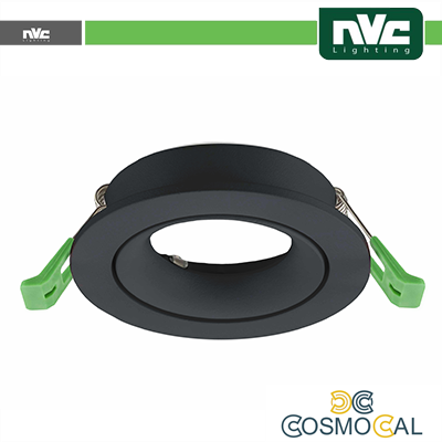 Ghiera orientabile foro 75mm COLORE NERO