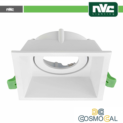 Ghiera orientabile anti abbagliamento foro 90*90mm BIANCO