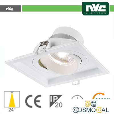 Incasso Multi lampada - 9w (1x9w) 4000k 720lm >24°