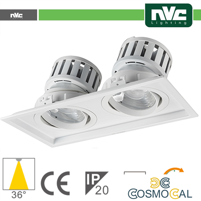 Incasso Multi lampada - 24w(1x24w) 3000k 2140lm >36° PF95