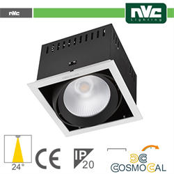 Incasso Multi lampada - 24w(1x24w) 4000k 2100lm>24° CRI90