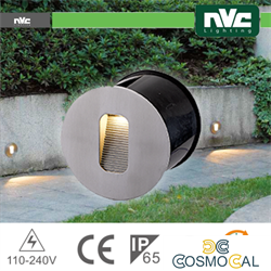 Segnapasso a parete Tondo - 4W 3000K IP65