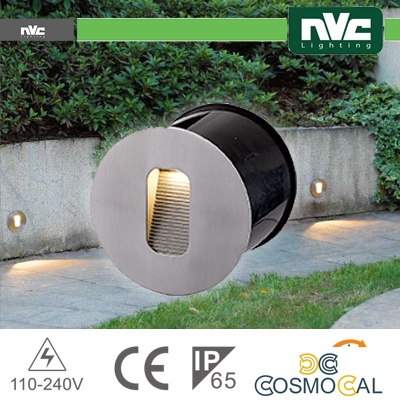 Segnapasso a parete Tondo - 4W 3000K IP65