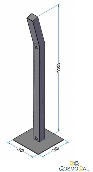 Piantana compatibile OET-SFT32 in ferro verniciata a polvere