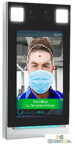 Termoscanner con Terminale controllo accessi e sensore temp.