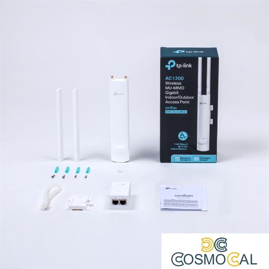 Omada Access Point Outdoor/Indoor MU-MIMO Wi-Fi AC1200 - EAP225-
