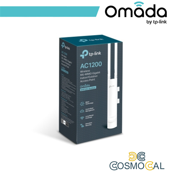 Omada Access Point Outdoor/Indoor MU-MIMO Wi-Fi AC1200 - EAP225-