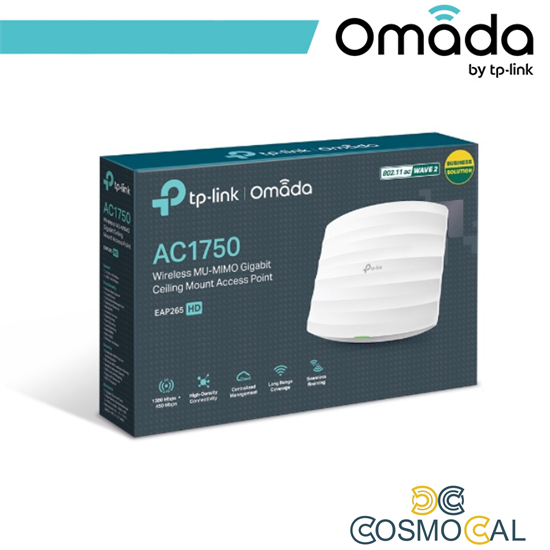 Omada Access Point Indoor MU-MIMO Wi-Fi AC1750 - EAP265 HD