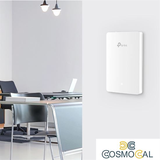 Omada Access Point Wall Plate WiFi 6 AX1800 - EAP615-Wall